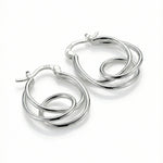 Auskarai Twist Knot — Luxiage