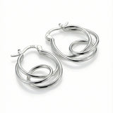 Auskarai Twist Knot — Luxiage