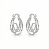 Auskarai Twist Knot — Luxiage