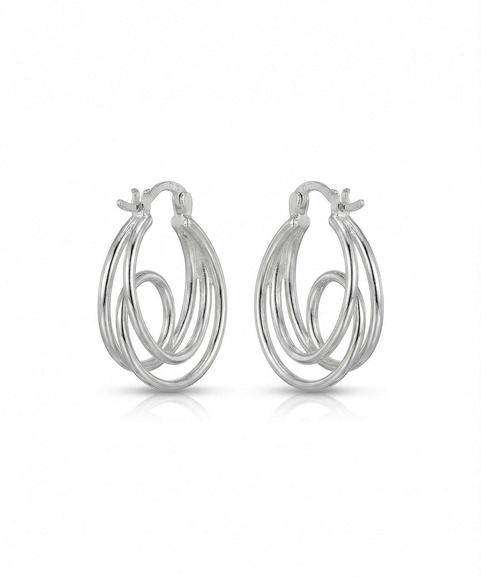 Auskarai Twist Knot — Luxiage