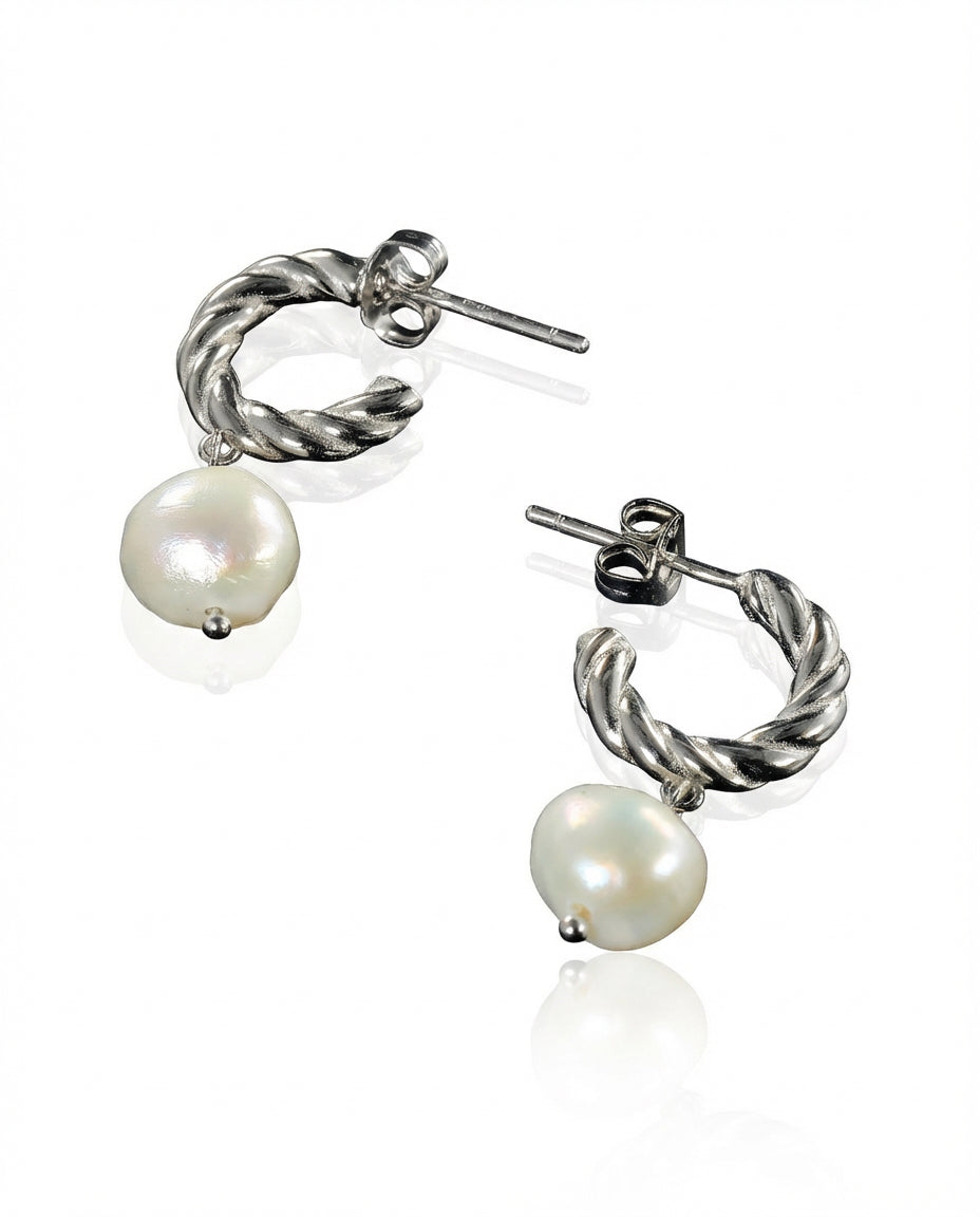 Auskarai Baroque Pearl — Luxiage