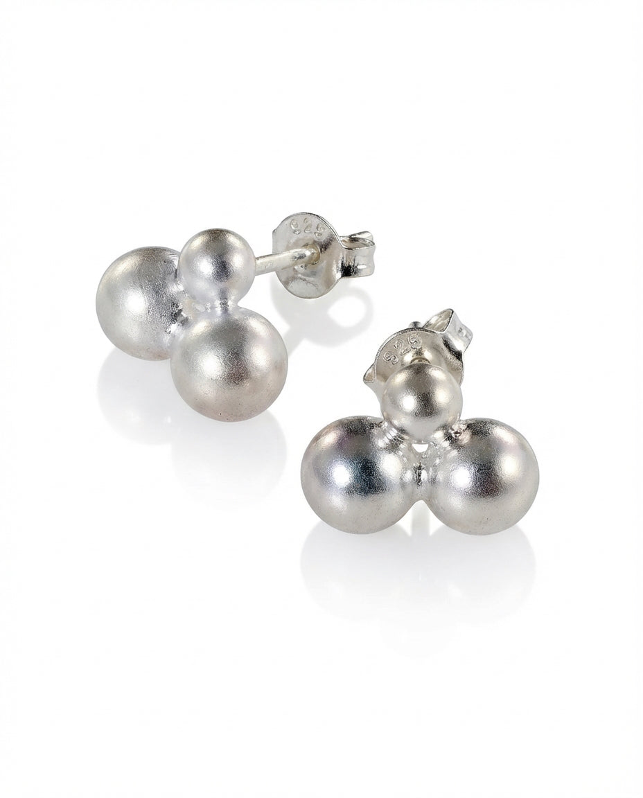 Auskarai 3 Pieces Ball — Luxiage