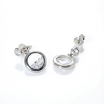 Auskarai Silver CZ — Luxiage