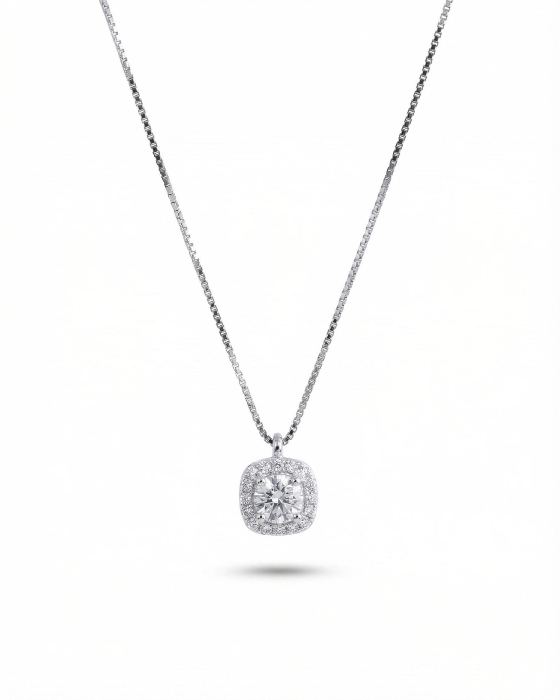 Grandinėlė ant kaklo White Zircon — Luxiage