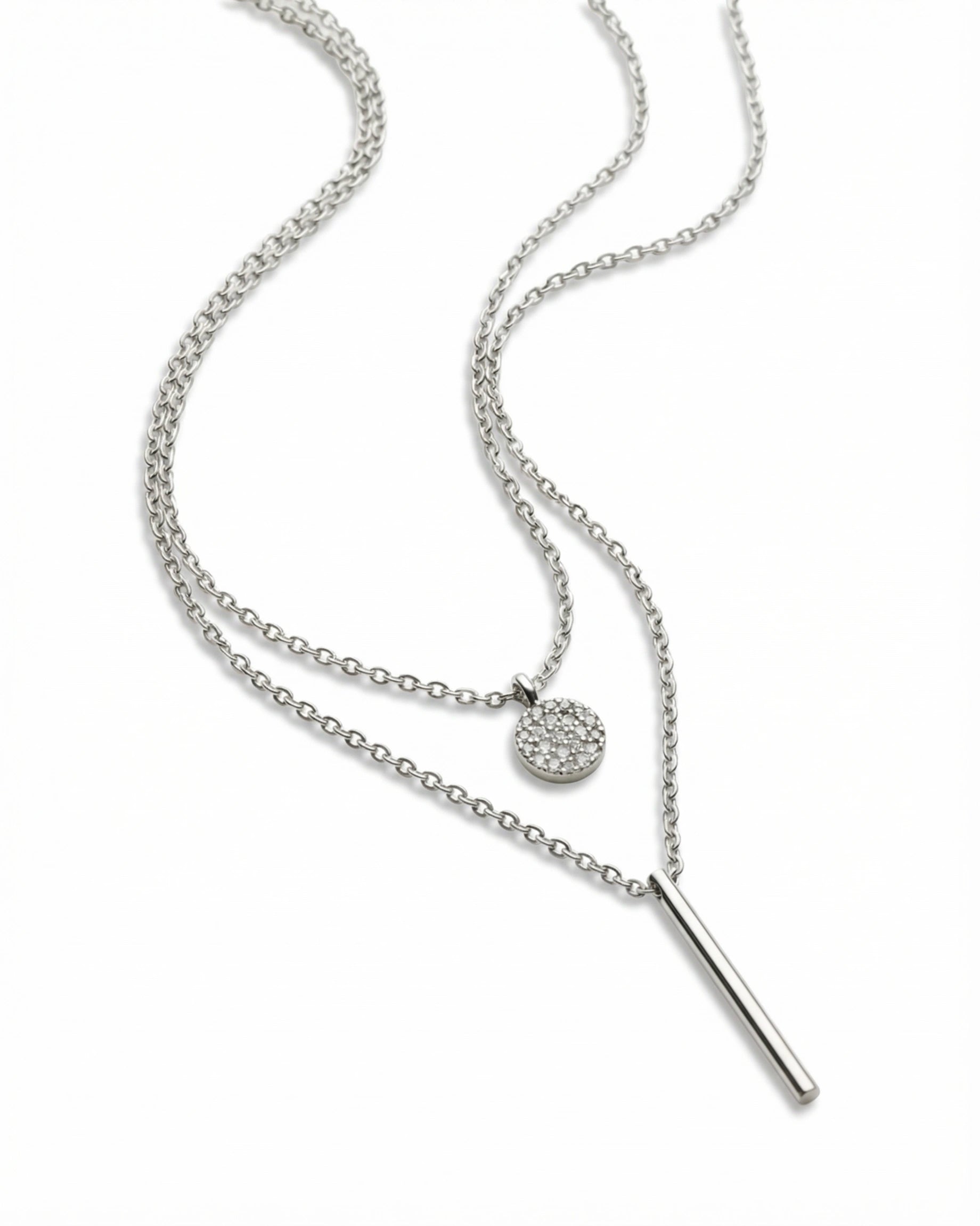 Kaklo papuošalas Geometric Pendant — Luxiage