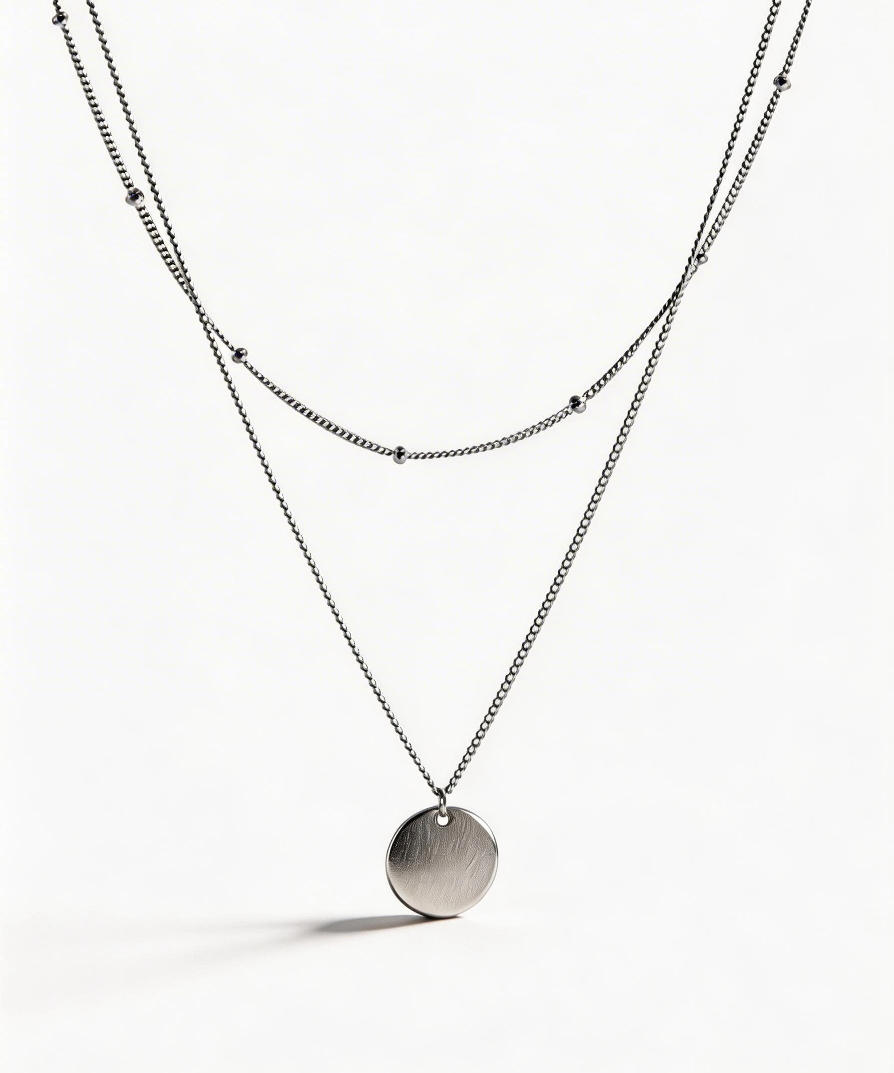 Kaklo papuošalas Round Pendant — Luxiage