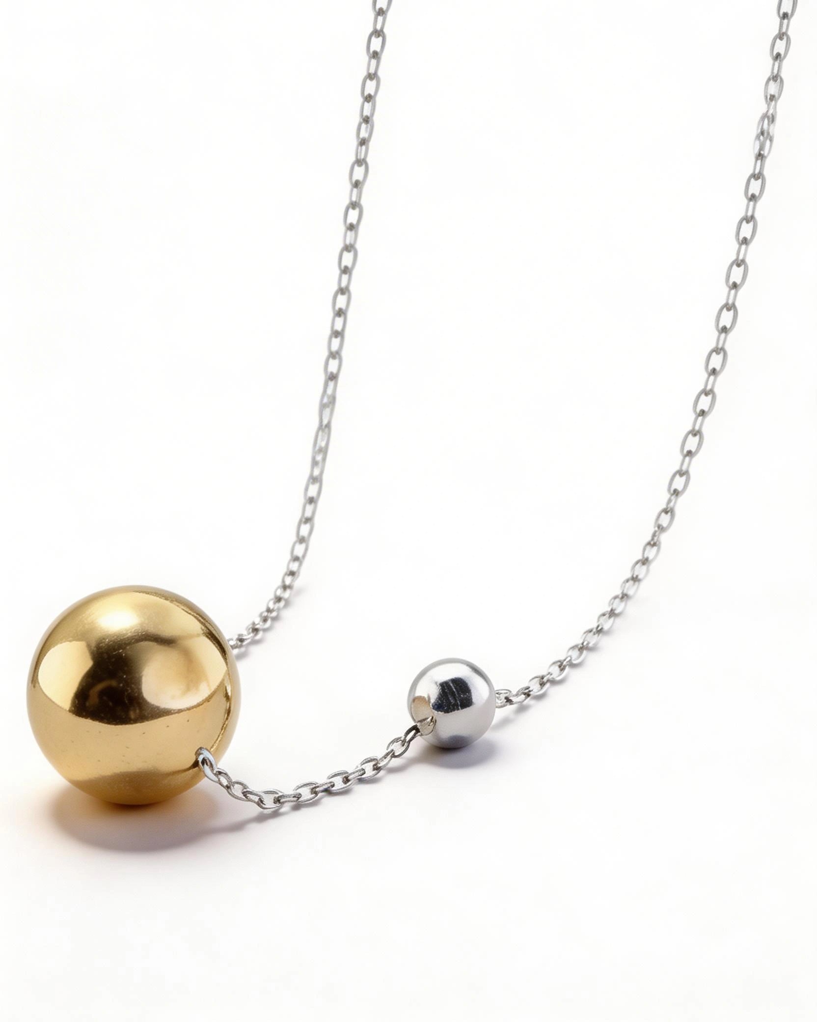 Kaklo papuošalas Golden ball — Luxiage