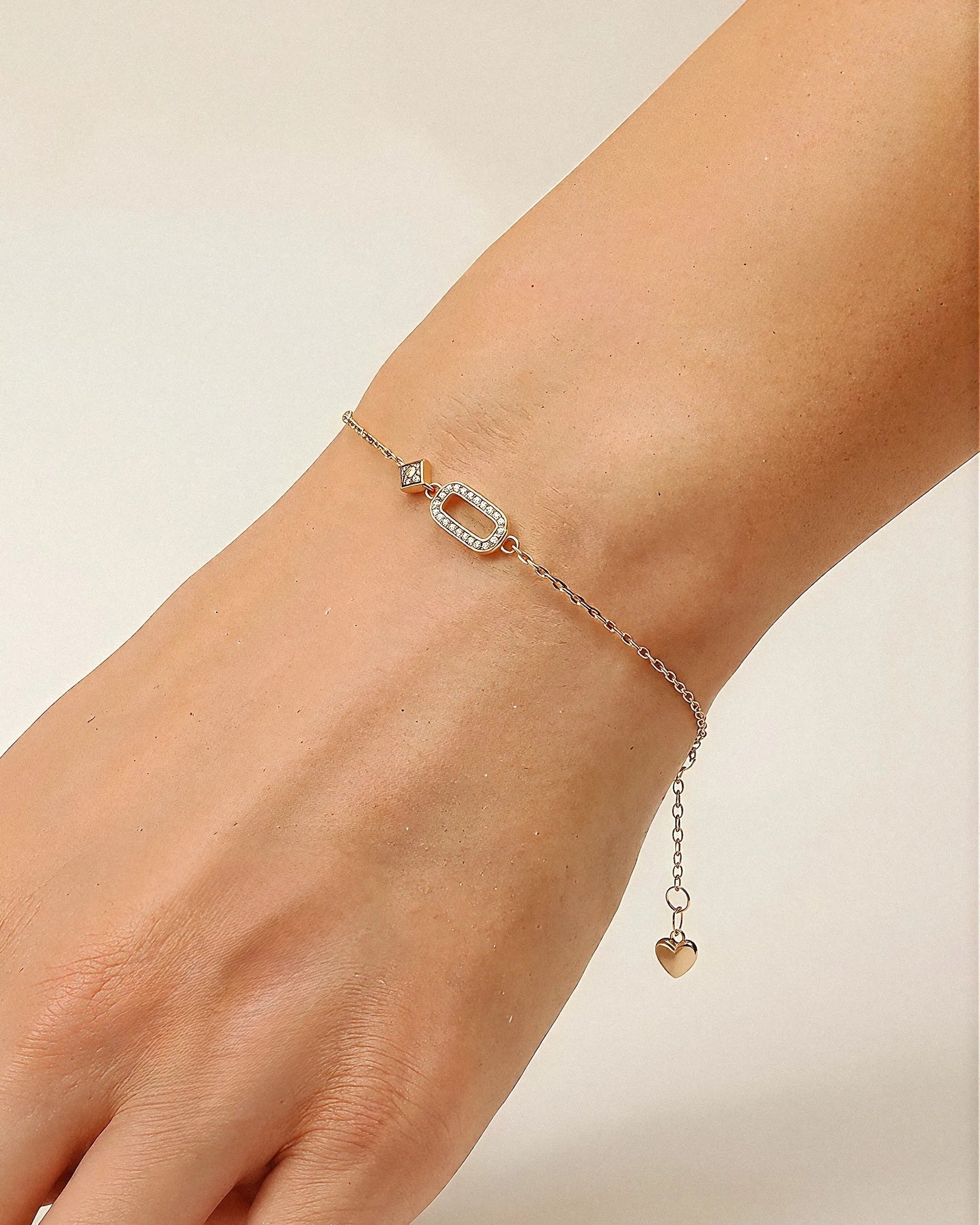 Apyrankė Oval crystal — Luxiage