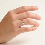 Žiedas Two row ring — Luxiage