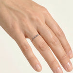 Žiedas Thin zircon — Luxiage