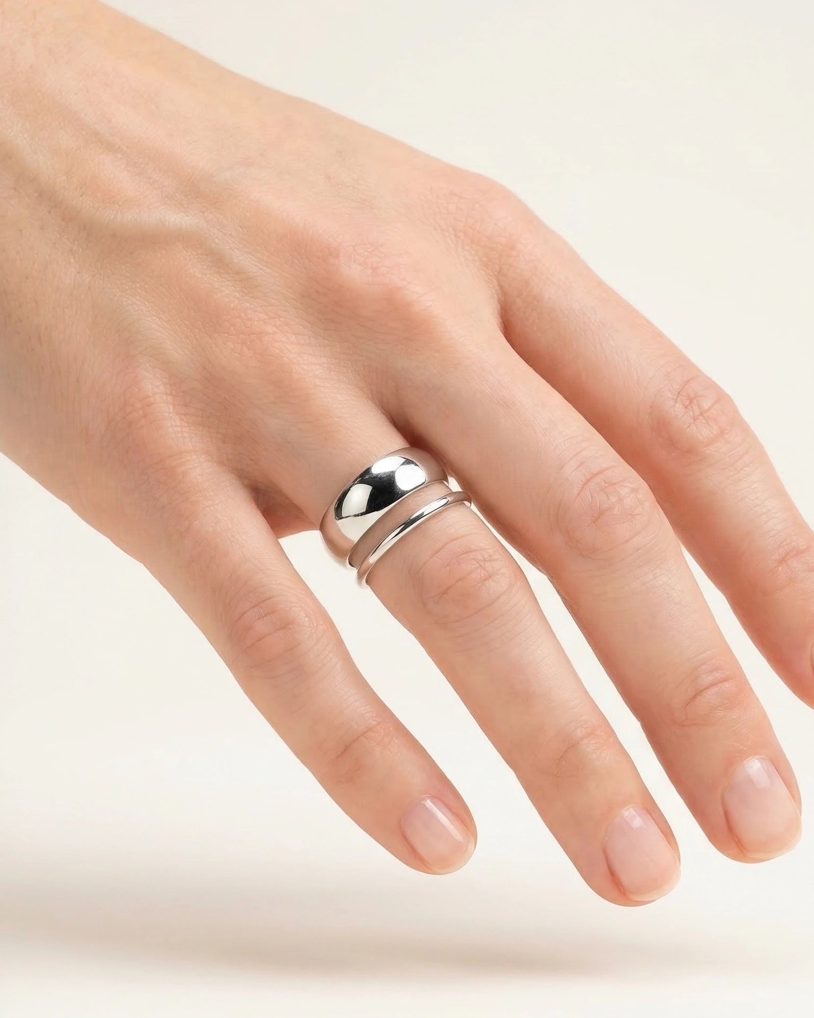 Žiedas Double Band — Luxiage