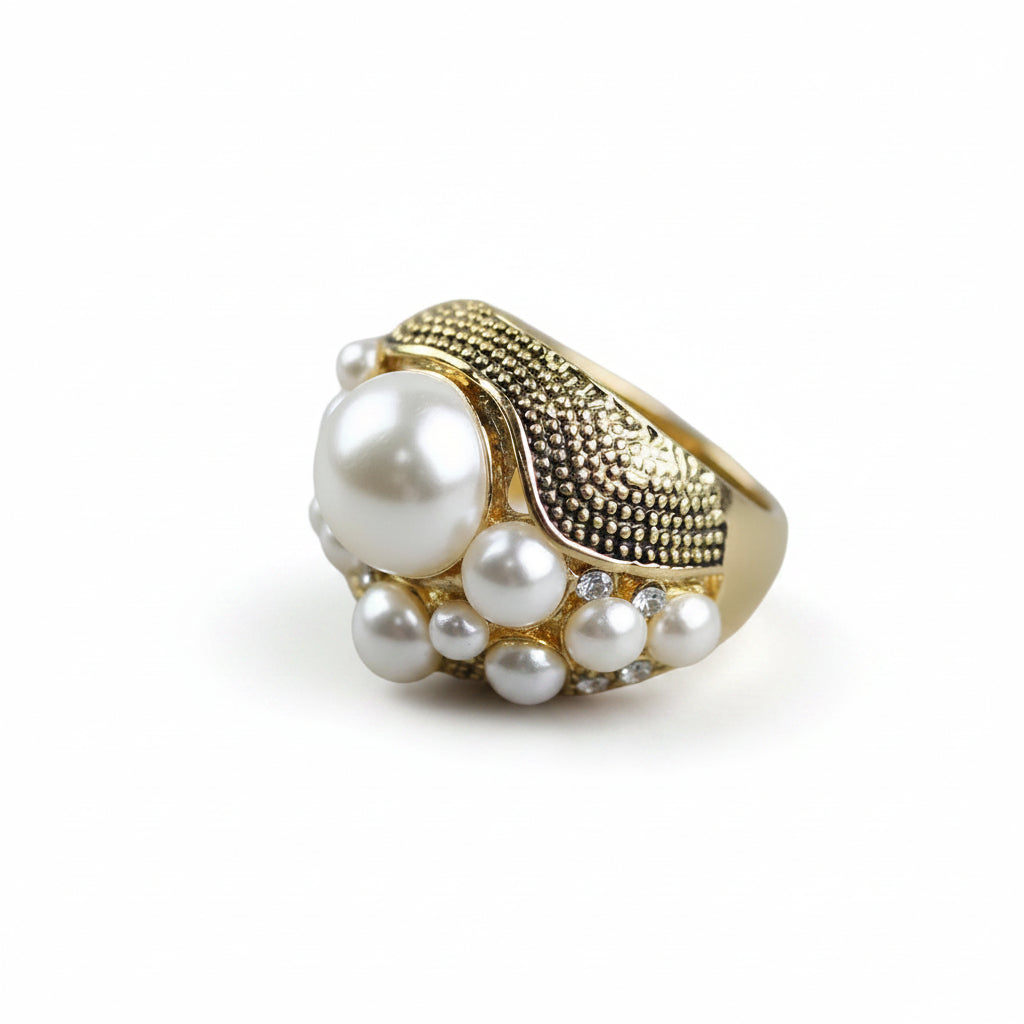Žiedas Vintage pearl — Luxiage