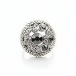 Žiedas Gray crystal — Luxiage