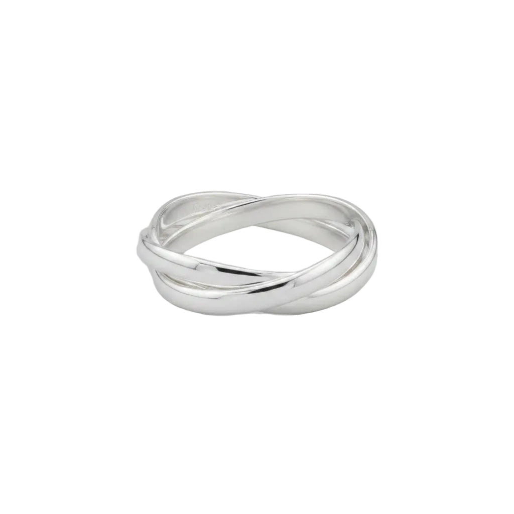 Žiedas Three silver — Luxiage