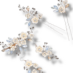 Papuošalų rinkinys Nude flower set — Luxiage