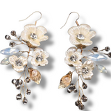 Papuošalų rinkinys Nude flower set — Luxiage