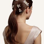 Plaukų aksesuarų rinkinys Bride Pearl set — Luxiage