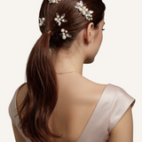 Plaukų aksesuarų rinkinys Bride Pearl set — Luxiage