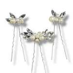 Plaukų aksesuarų rinkinys Bride Pearl set — Luxiage