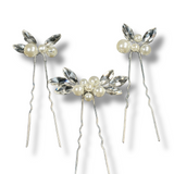 Plaukų aksesuarų rinkinys Bride Pearl set — Luxiage