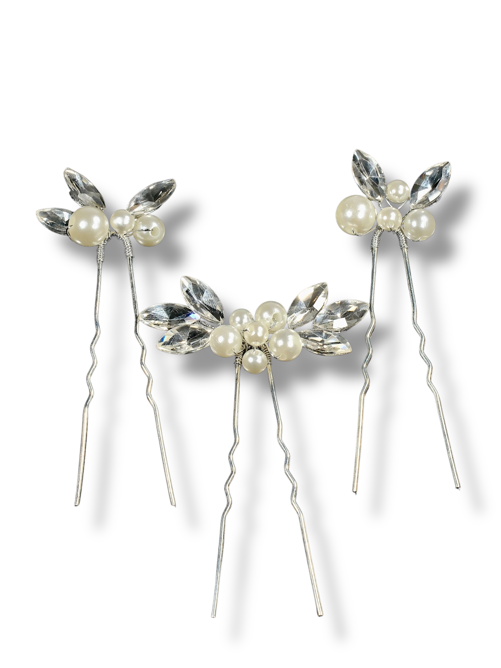 Plaukų aksesuarų rinkinys Bride Pearl set — Luxiage