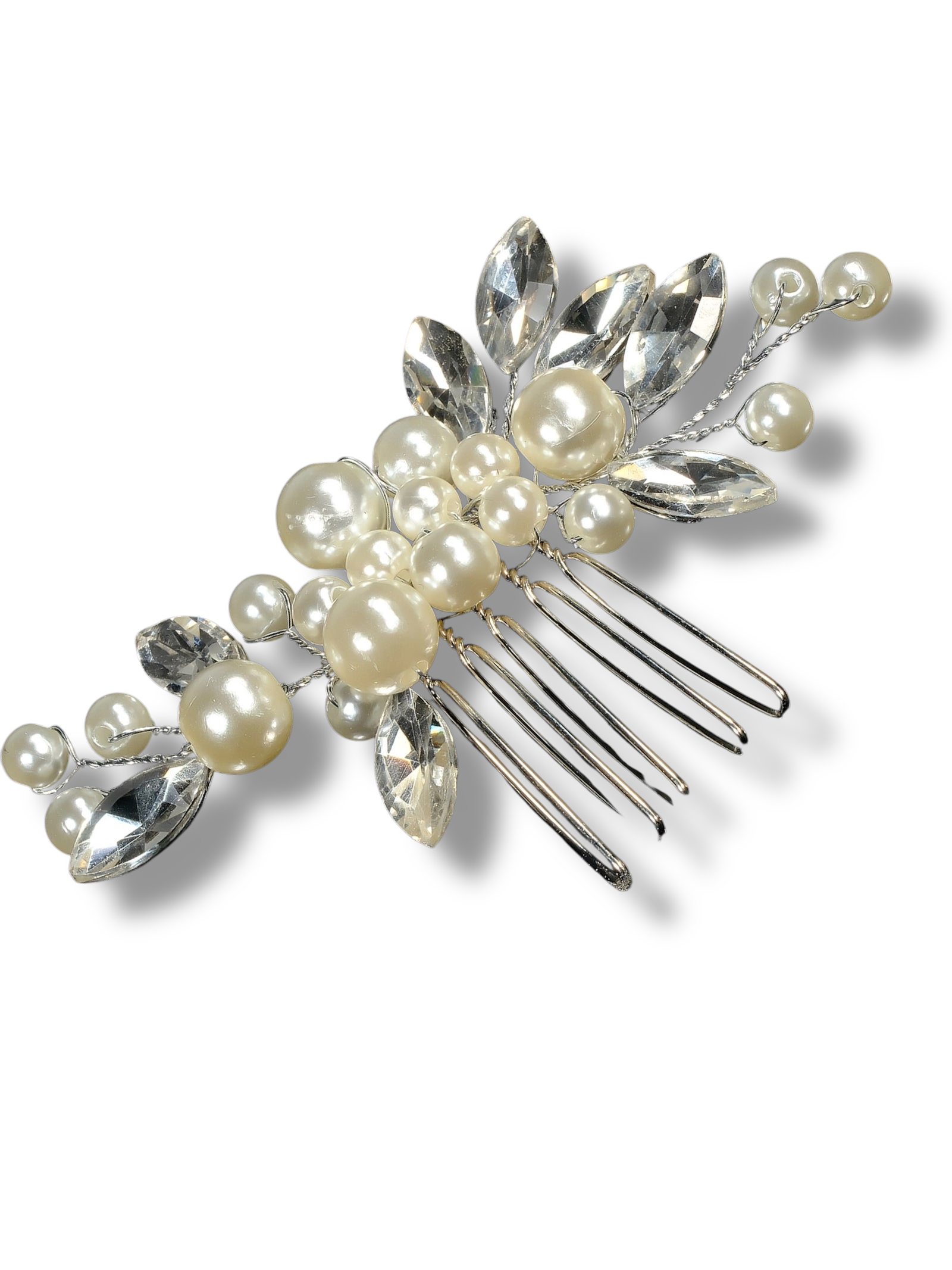 Plaukų aksesuarų rinkinys Bride Pearl set — Luxiage