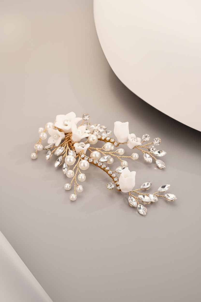 Plaukų sagė Lily tiara — Luxiage